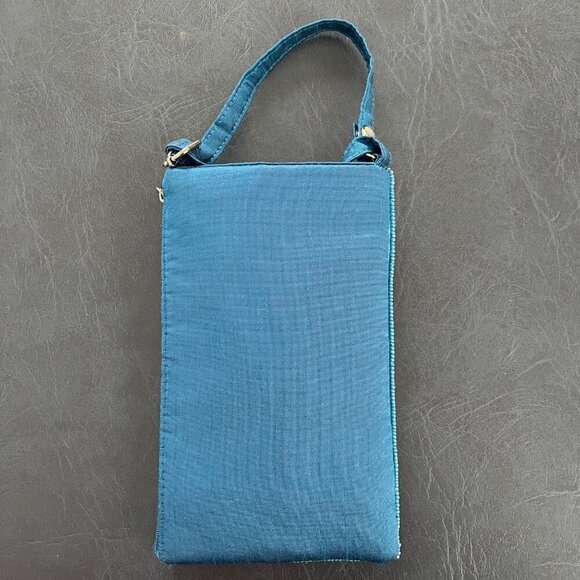 Bamboo Trading Company Club Bag Crossbody Sequins Beads Shells Beachy Resortwear - Picture 4 of 11